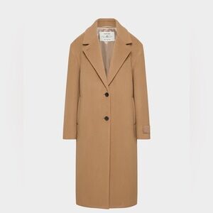 Aritzia The Only Coat - Camel Wool Cashmere NEW with tags attached